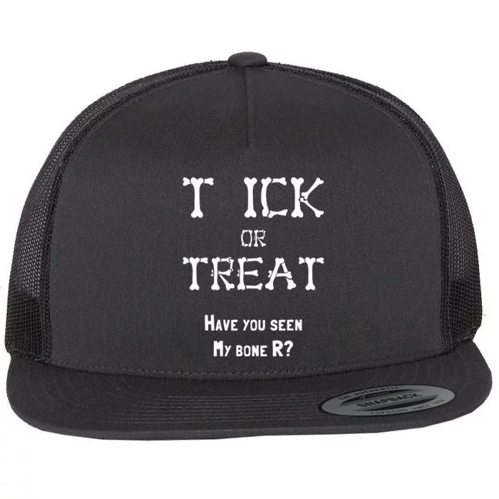 Funny Adult Halloween Inappropriate Halloween Flat Bill Trucker Hat