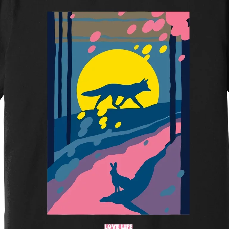 Fox And Hare Premium T-Shirt