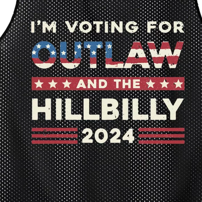 Felon And Hillbilly 24 Pro Trump 2024 Flag Funny Political Mesh Reversible Basketball Jersey Tank