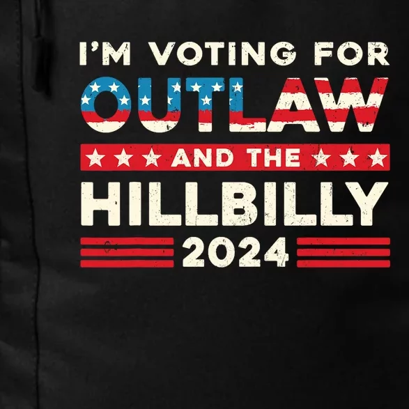 Felon And Hillbilly 24 Pro Trump 2024 Flag Funny Political Daily Commute Backpack