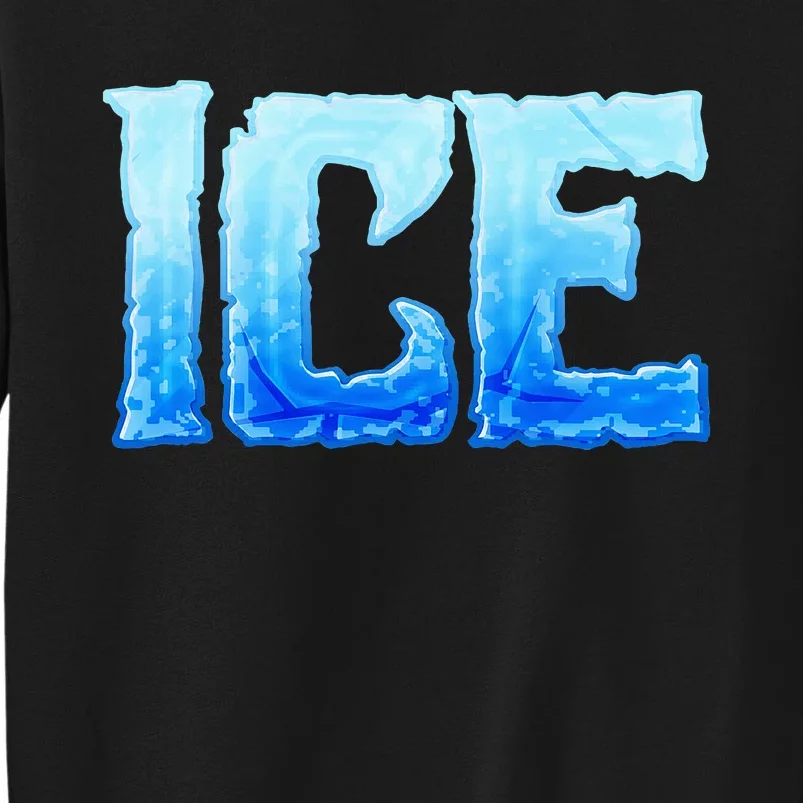 Fire And Ice Funny DIY Group Couples Halloween Costume Ice Sweatshirt