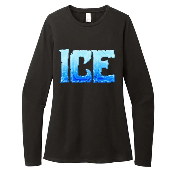 Fire And Ice Funny DIY Group Couples Halloween Costume Ice Womens CVC Long Sleeve Shirt