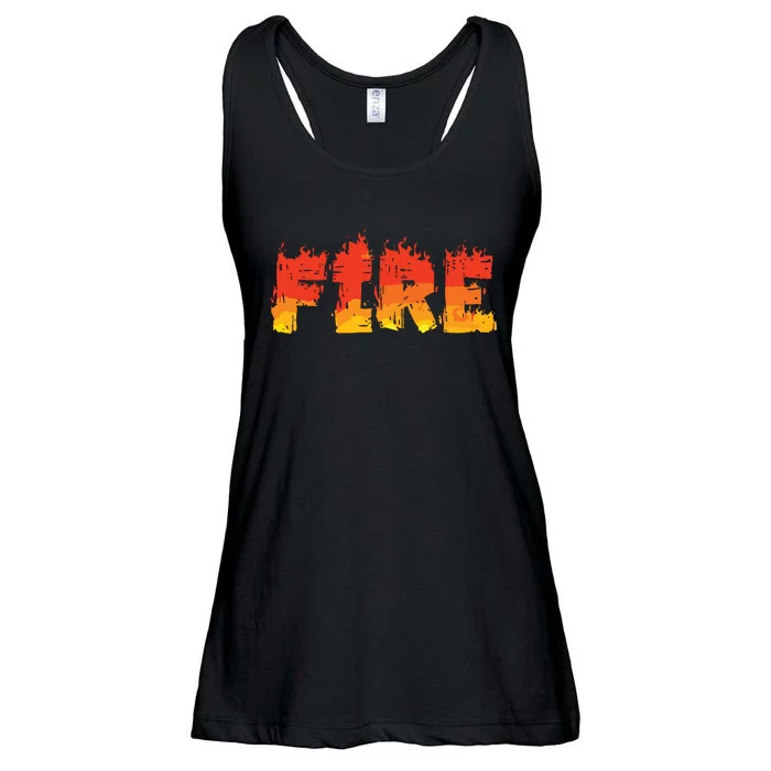 Fire And Ice DIY Last Minute Halloween Party Costume Couples Ladies Essential Flowy Tank