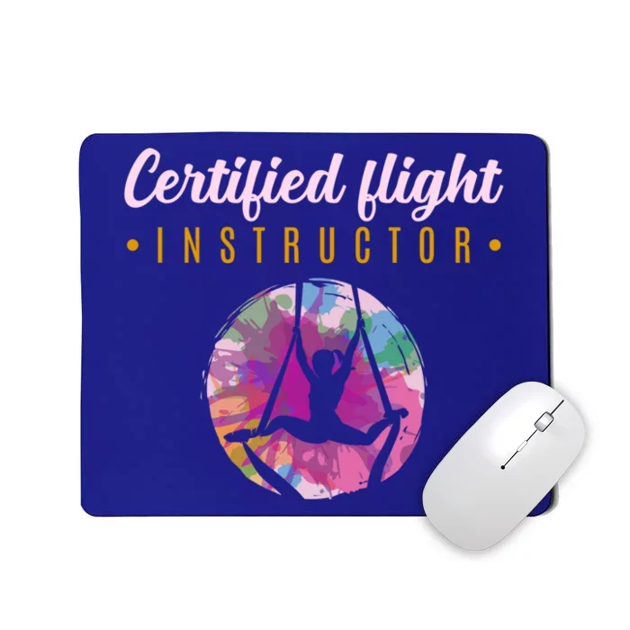 Funny Aerialist Instructor Aerial Yoga Aerial Silk Acrobatic Cute Gift Mousepad