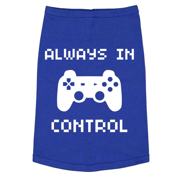 Funny Always In Control Controller Gamepad Gaming Gamer Gift Doggie Tank