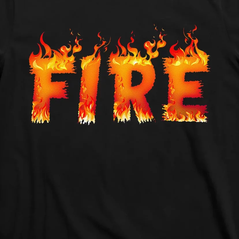 Fire And Ice Last Minute Halloween Matching Couple Costume Gift T-Shirt