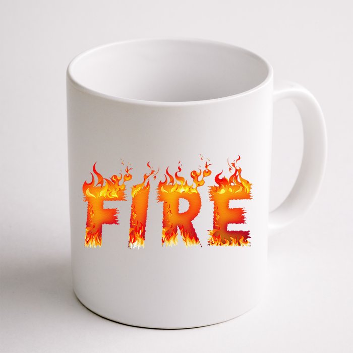 Fire And Ice Last Minute Halloween Matching Couple Costume Gift Front & Back Coffee Mug