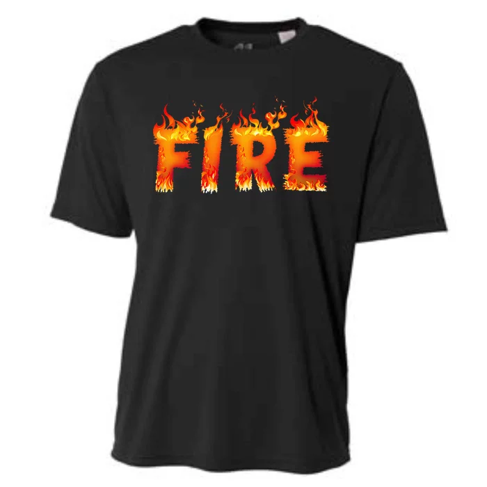 Fire And Ice Last Minute Halloween Matching Couple Costume Cooling Performance Crew T-Shirt