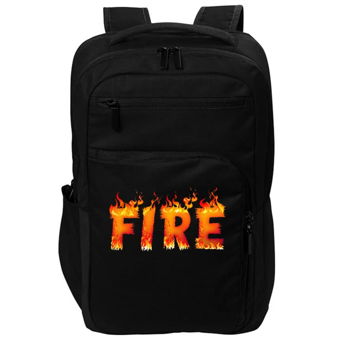 Fire And Ice Last Minute Halloween Matching Couple Costume Impact Tech Backpack