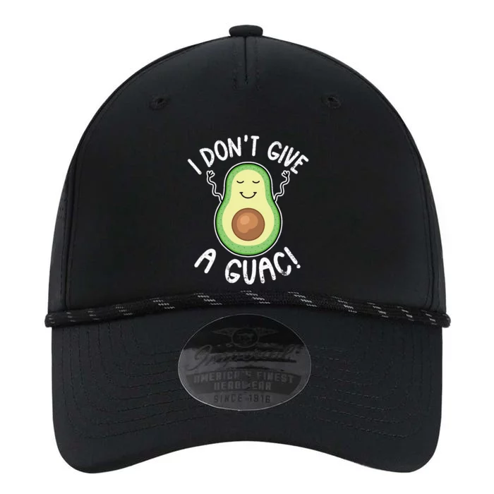 Funny Avocado I Don't Give A Guac Vegan Performance The Dyno Cap