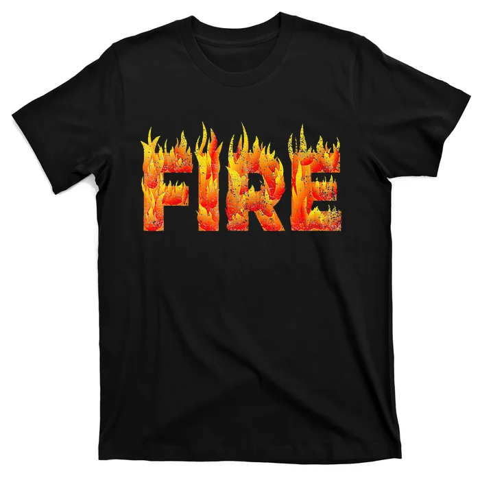 Fire and Ice Halloween Family Costume T-Shirt