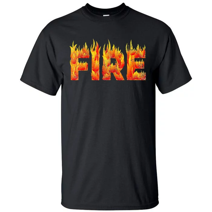 Fire and Ice Halloween Family Costume Tall T-Shirt