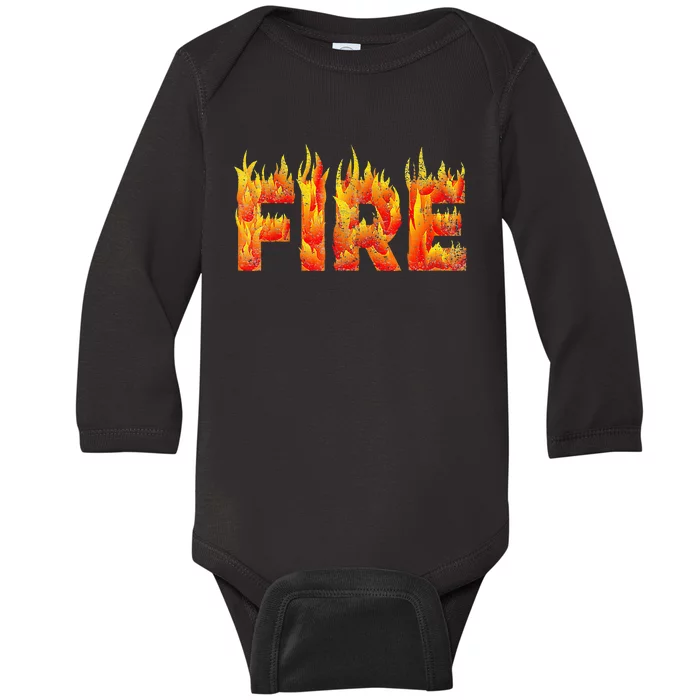 Fire and Ice Halloween Family Costume Baby Long Sleeve Bodysuit