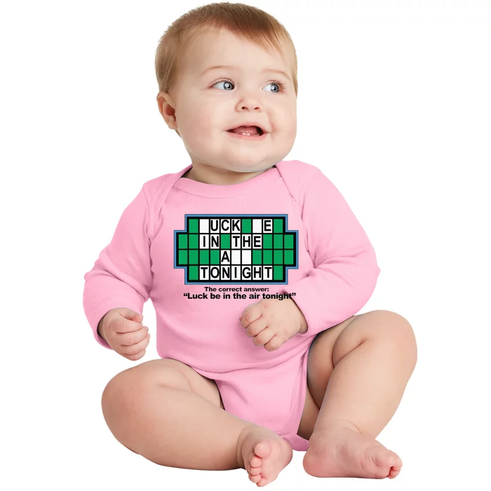 Funny Adult Inappropriate Humor Puzzle Baby Long Sleeve Bodysuit