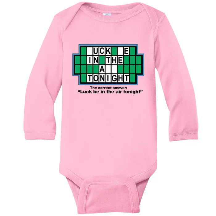 Funny Adult Inappropriate Humor Puzzle Baby Long Sleeve Bodysuit