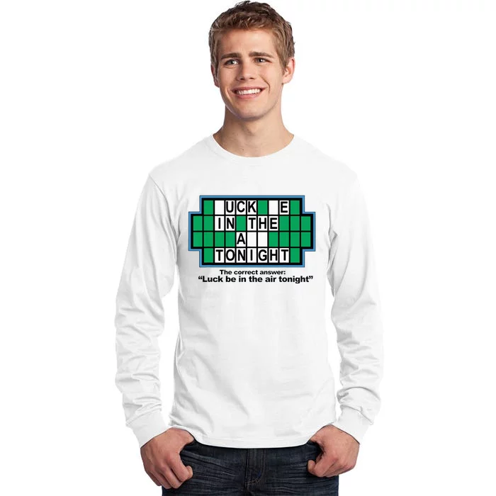 Funny Adult Inappropriate Humor Puzzle Tall Long Sleeve T-Shirt