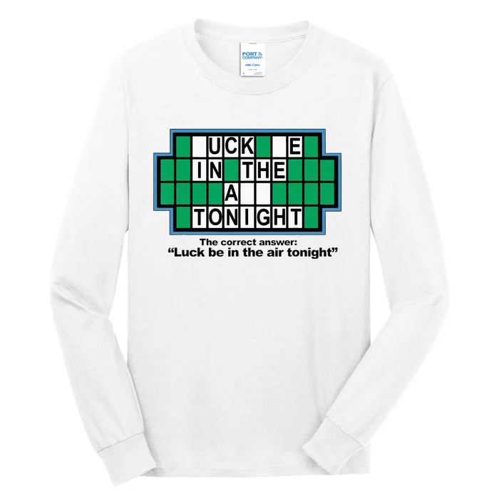 Funny Adult Inappropriate Humor Puzzle Tall Long Sleeve T-Shirt