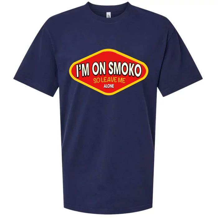 Funny Australia IM On Smoko The Chats Straya Aussie Punk Sueded Cloud Jersey T-Shirt