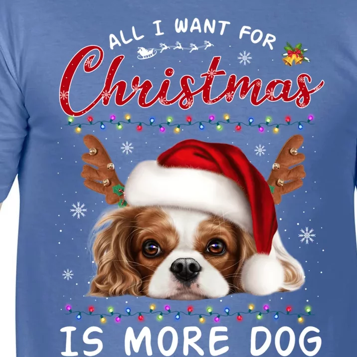 Funny All I Want For Christmas Is More Dog Lover Pajama Cute Gift Comfort Colors T-Shirt