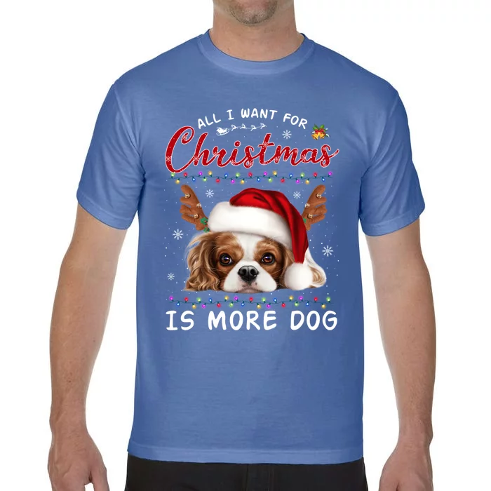 Funny All I Want For Christmas Is More Dog Lover Pajama Cute Gift Comfort Colors T-Shirt