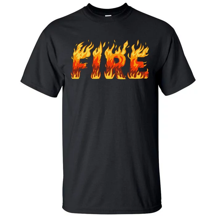 Fire And Ice Last Minute Halloween Matching Couple Costume Gift Tall T-Shirt