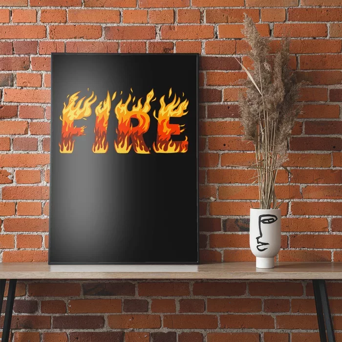 Fire And Ice Last Minute Halloween Matching Couple Costume Gift Poster