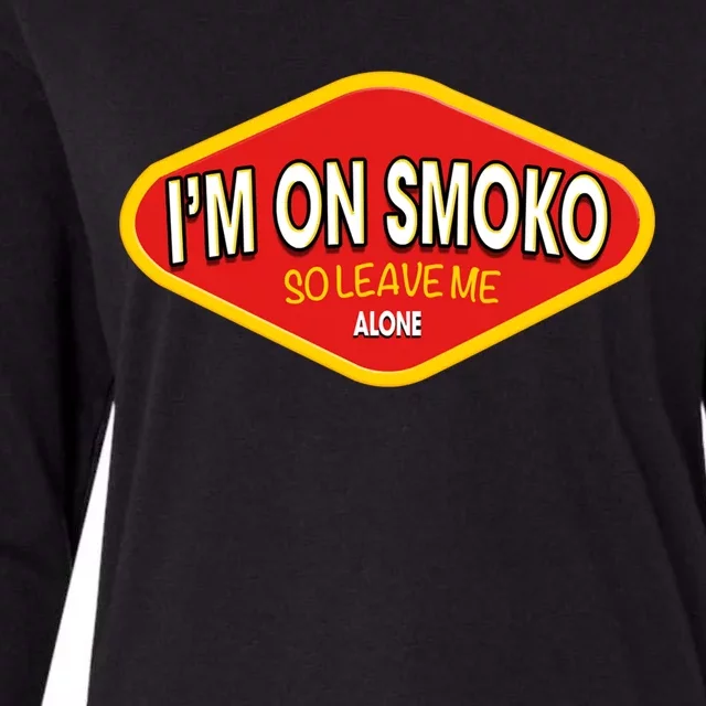 Funny Australia I'm On Smoko The Chats Straya Aussie Punk Womens Cotton Relaxed Long Sleeve T-Shirt