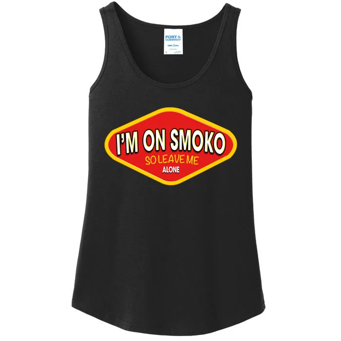 Funny Australia I'm On Smoko The Chats Straya Aussie Punk Ladies Essential Tank