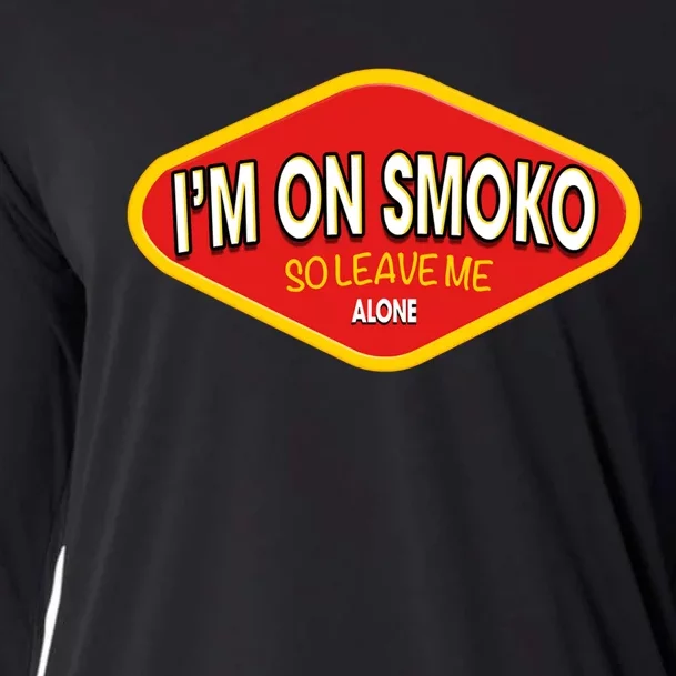 Funny Australia I'm On Smoko The Chats Straya Aussie Punk Cooling Performance Long Sleeve Crew