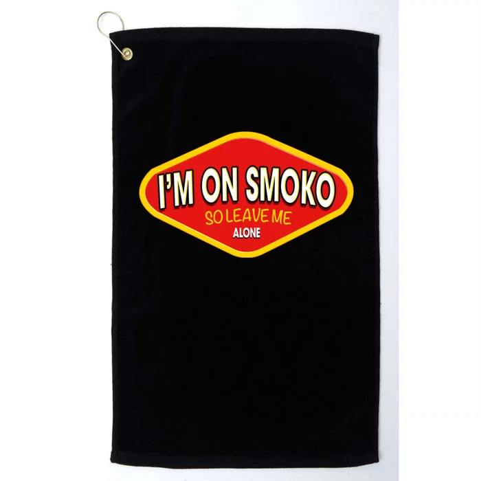 Funny Australia I'm On Smoko The Chats Straya Aussie Punk Platinum Collection Golf Towel