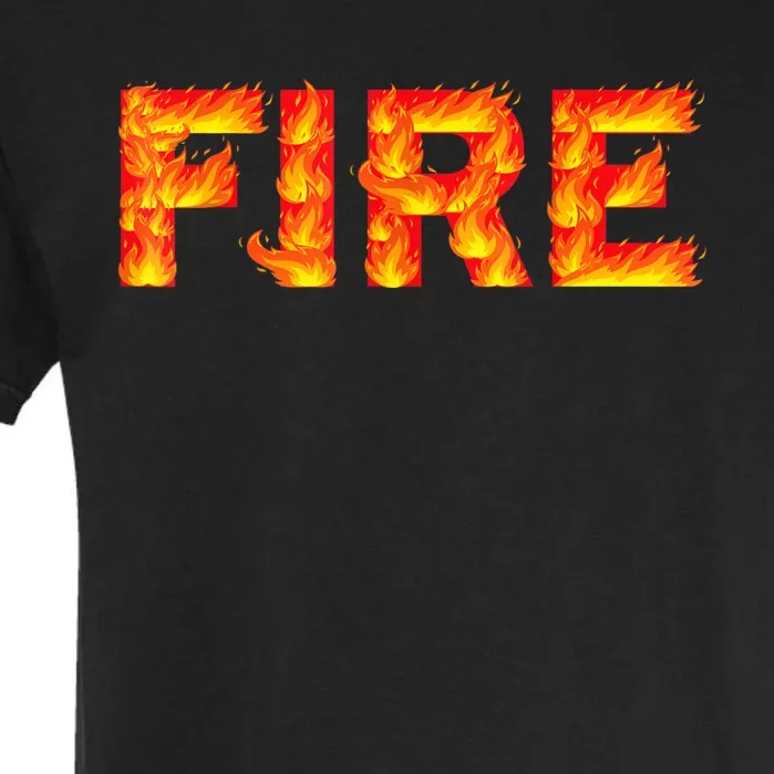 Fire And Ice Last Minute Halloween Matching Couple Costume Garment-Dyed Heavyweight T-Shirt