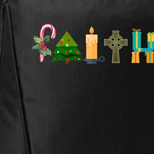 FAITH Christmas Spirit City Backpack