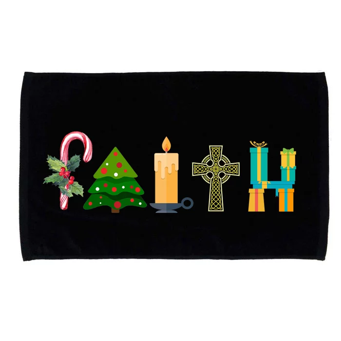 FAITH Christmas Spirit Microfiber Hand Towel