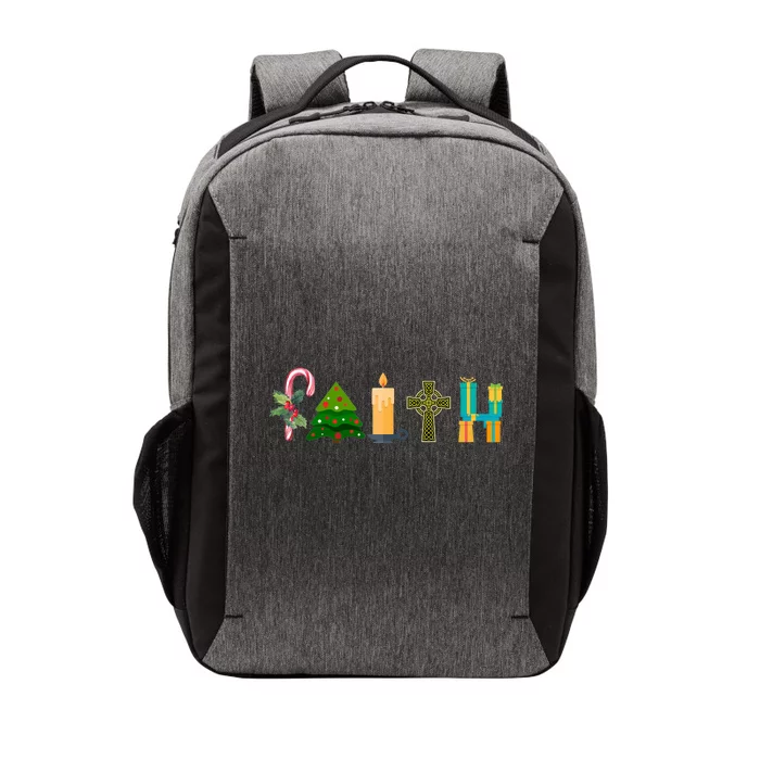 FAITH Christmas Spirit Vector Backpack