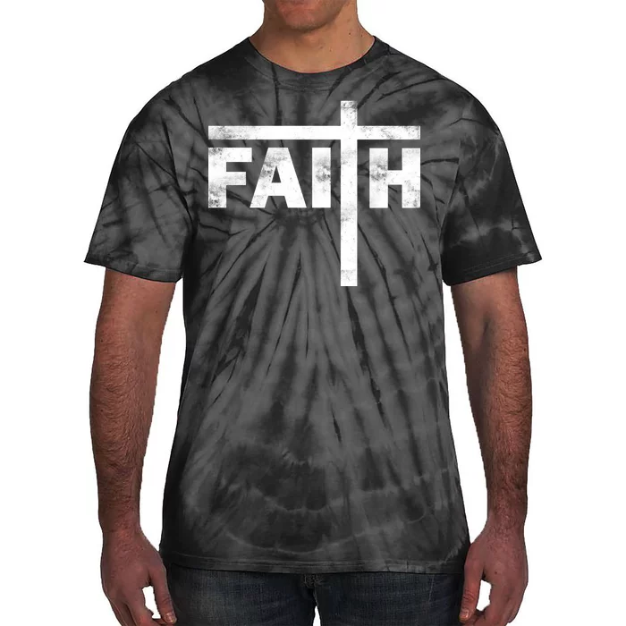 Faith Cross Logo Tie-Dye T-Shirt