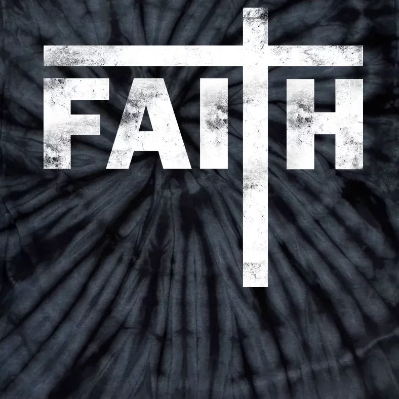 Faith Cross Logo Tie-Dye T-Shirt