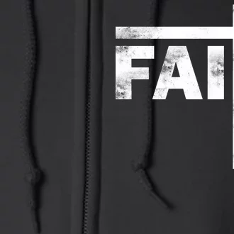 Faith Cross Logo Full Zip Hoodie