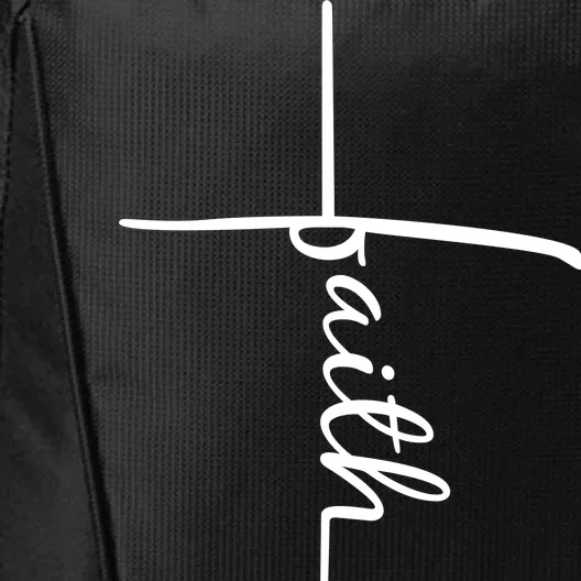 Faith Cross Symbol City Backpack