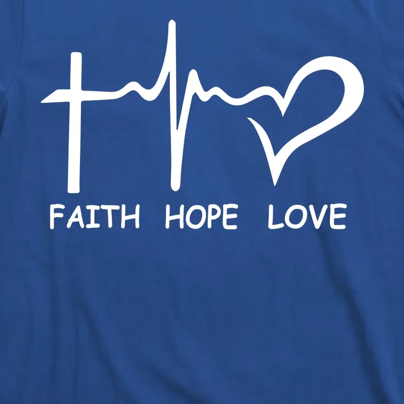 Faith Hope Love T-Shirt | TeeShirtPalace