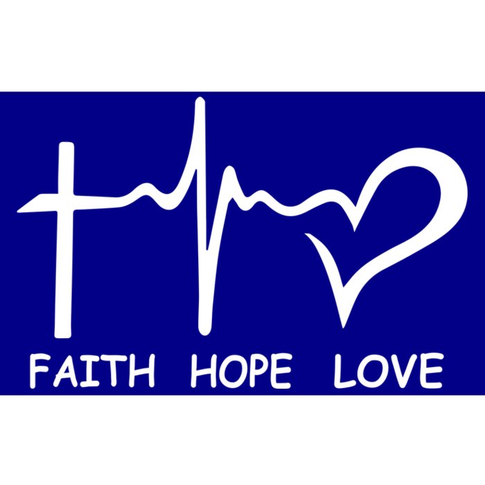 Faith Hope Love Bumper Sticker