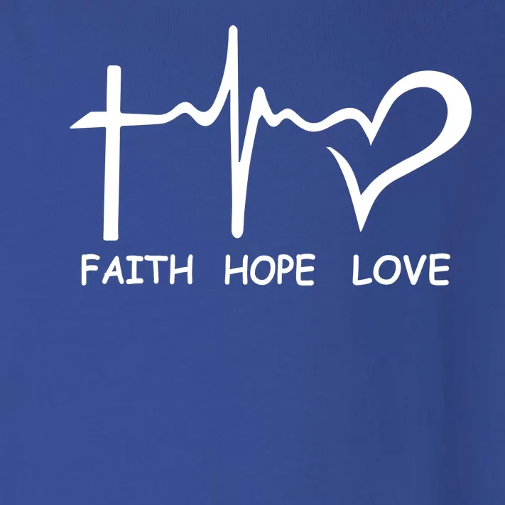 Faith Hope Love Toddler Long Sleeve Shirt