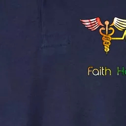 Faith Hope Love Nurse Softstyle Adult Sport Polo