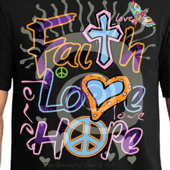 Faith Love Hope Pajama Set