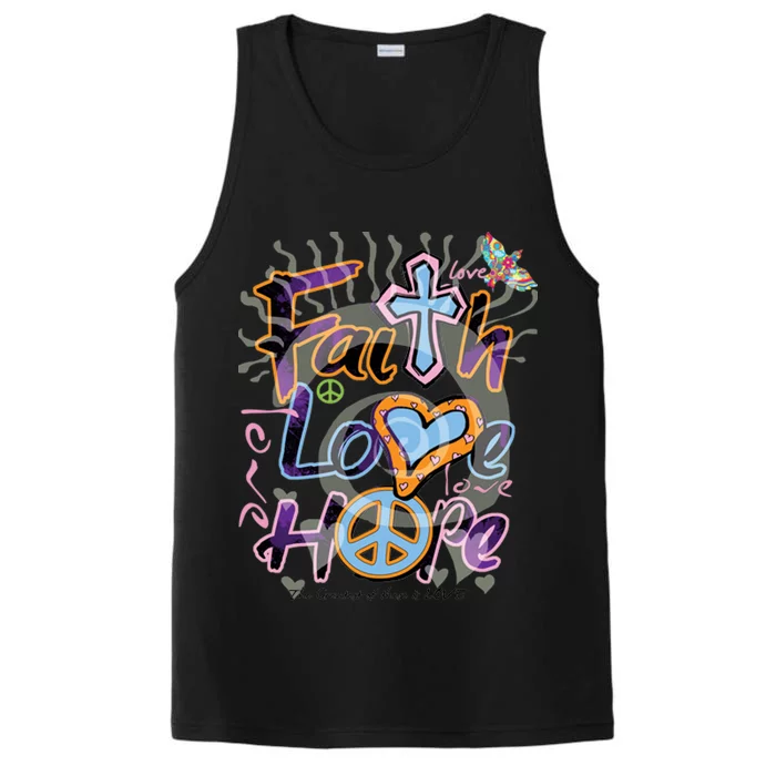 Faith Love Hope Performance Tank