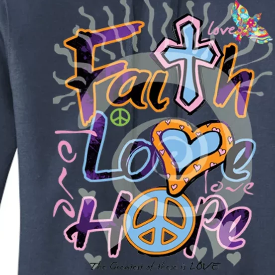 Faith Love Hope Women's Pullover Hoodie