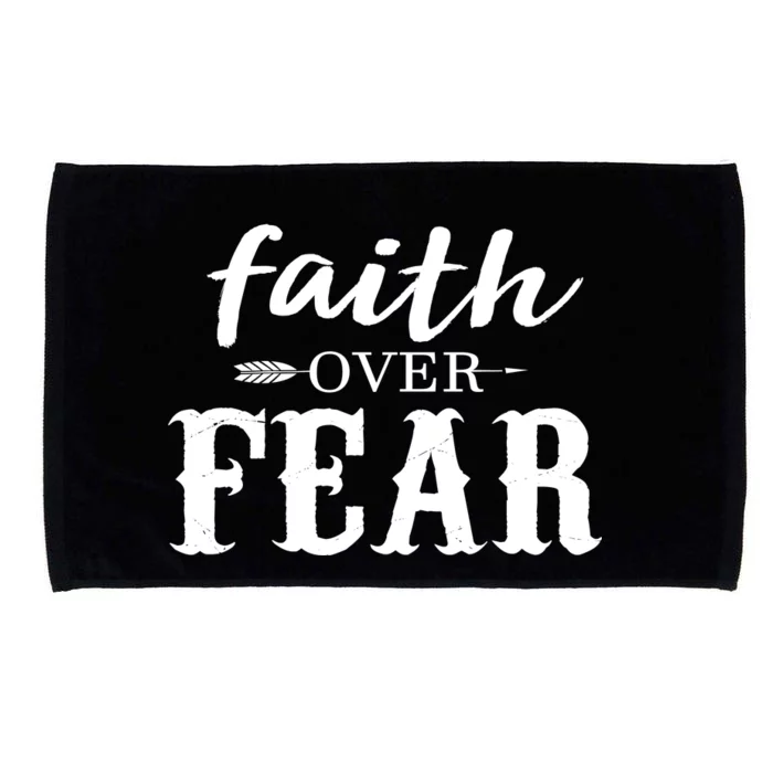 Faith Over Fear Microfiber Hand Towel