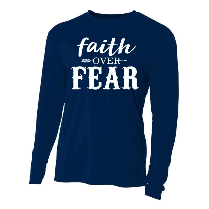 Faith Over Fear Cooling Performance Long Sleeve Crew