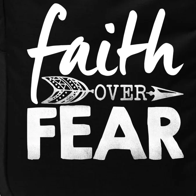 Faith Over Fear Christian Arrow Impact Tech Backpack