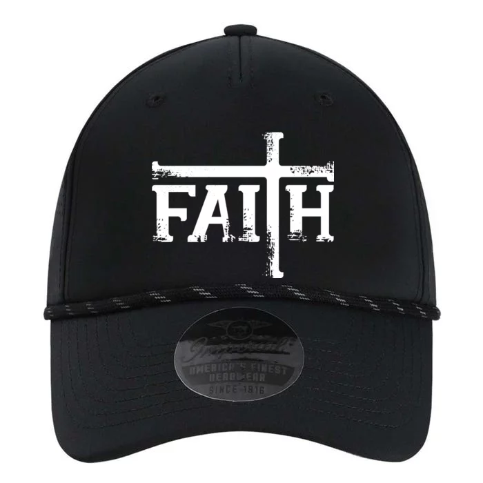 Faith Typo Logo Performance The Dyno Cap