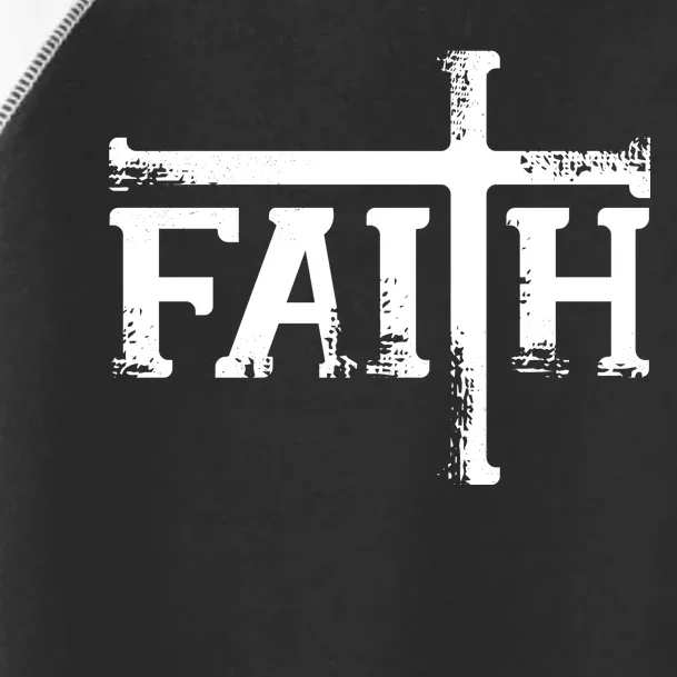 Faith Typo Logo Toddler Fine Jersey T-Shirt